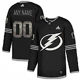 Customized Men's Lightning Any Name & Number Black Shadow Logo Print Adidas Jersey,baseball caps,new era cap wholesale,wholesale hats